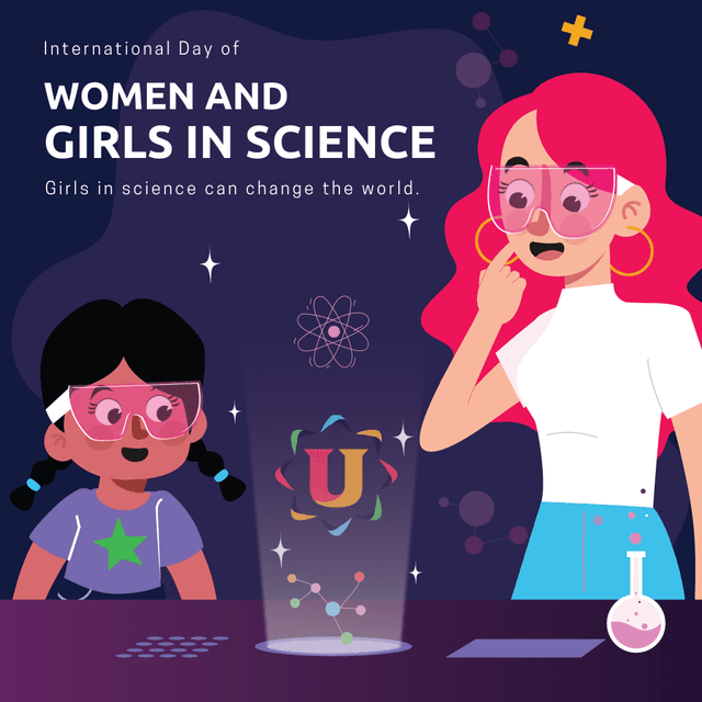 International Day of Women and Girls in Science post