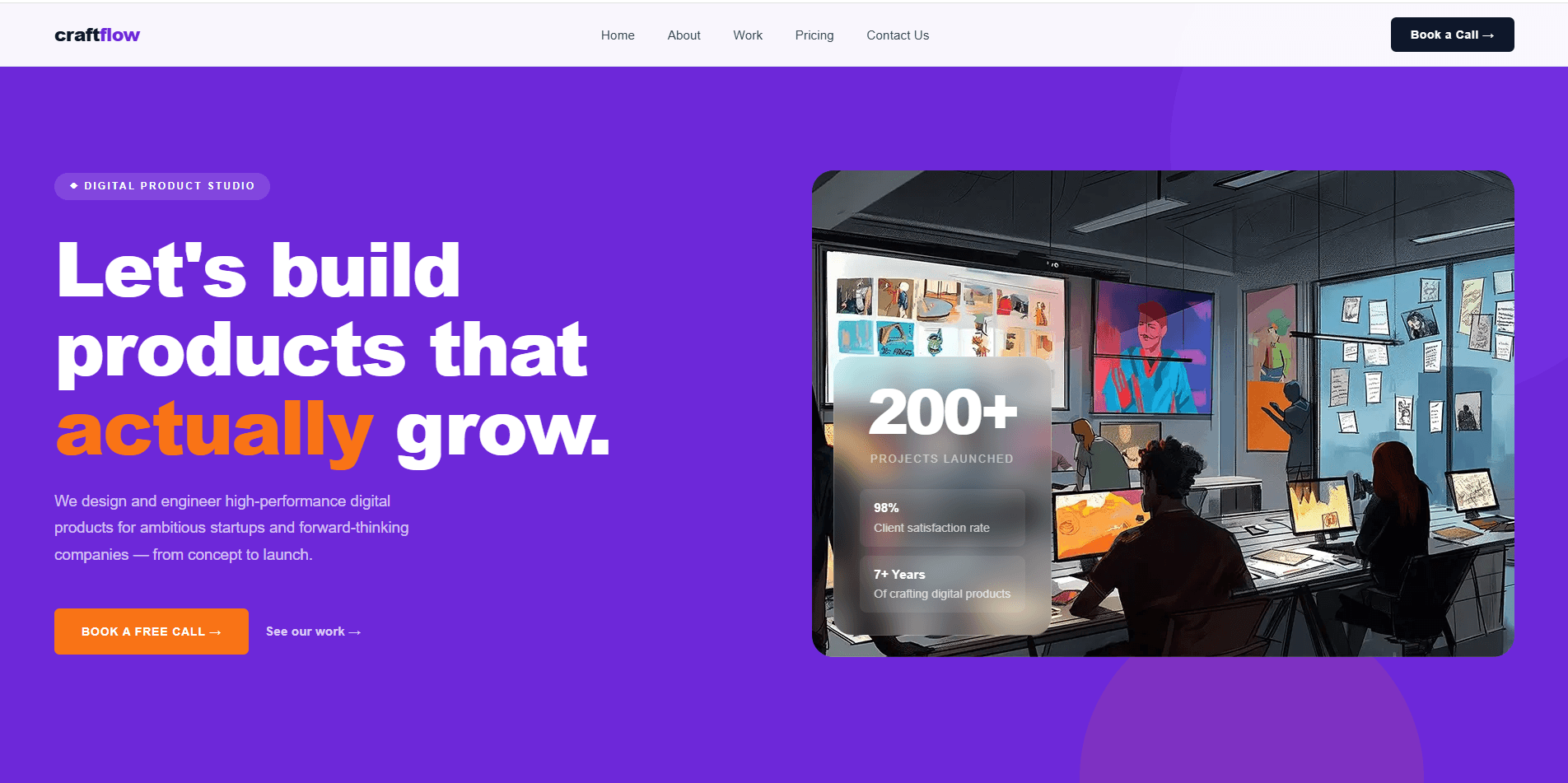 CraftFlow – Workshop Site