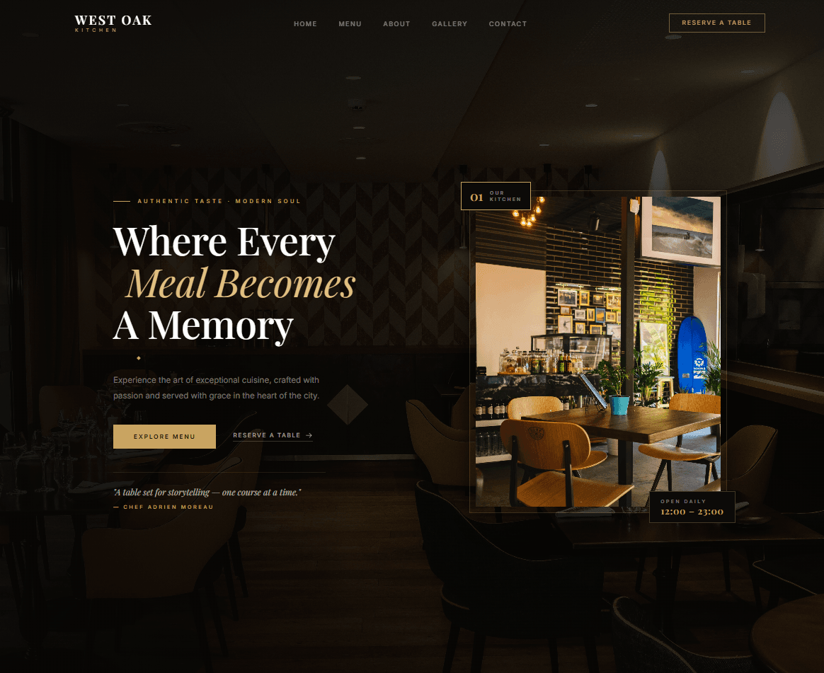 WestOak Realty – Real Estate Site